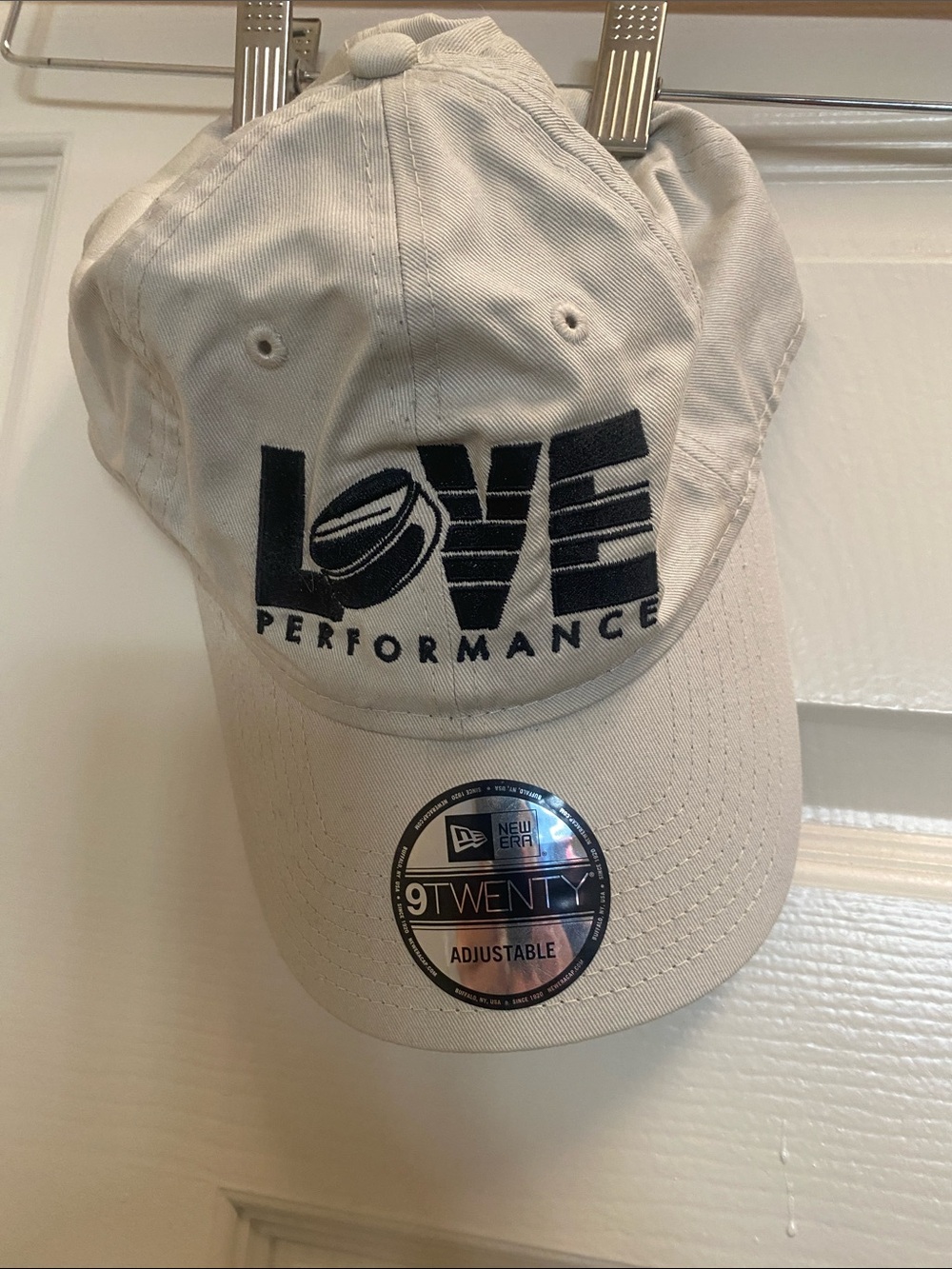 New Era Beige LOVE Performance Baseball Cap